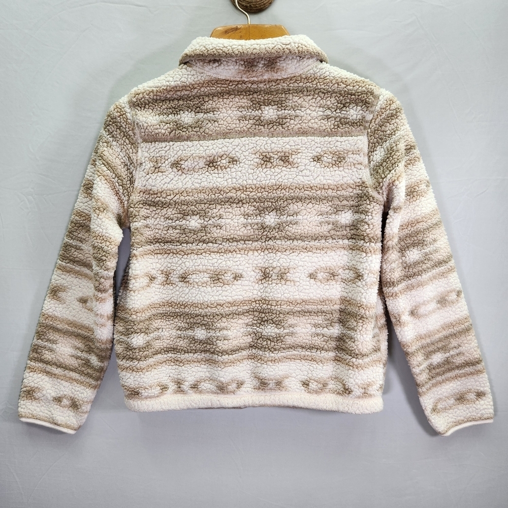 Old Navy Cream and Brown Women's Sweater Western Print - Picture 6 of 9